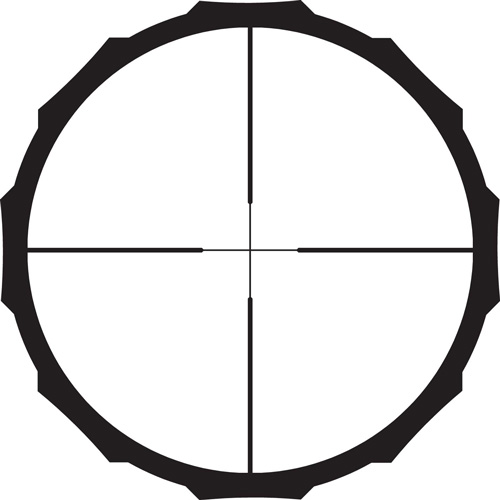 CRIMSON TRACE SCOPE BRUSHLINE - PRO 4-12X40 PLEX MATTE - Image 2