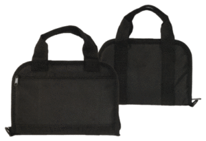 TOC TACTICAL PISTOL CASE - 11" BLACK W/MAGAZINE POCKETS