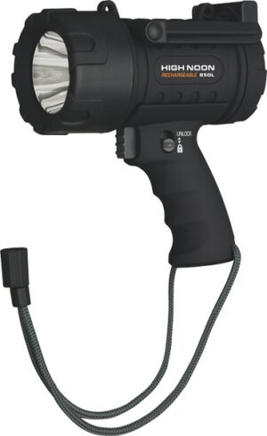 BROWNING HIGH NOON LED SPOTLT - 850 LUMENS RECHARGEABLE BLACK