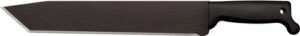 COLD STEEL TANTO MACHETE 13" - BLACK BLADE W/COR-EX SHEATH