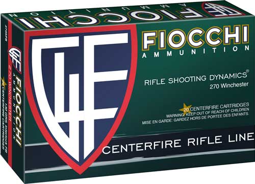FIOCCHI 270 WIN 130GR PSP - 20RD 10BX/CS