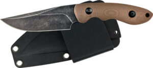 ABKT ELITE DESERT PREDATOR FXD - BLADE 3.5" CLIP POINT D2 STEEL