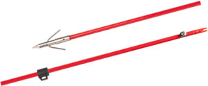 CAJUN BOWFISHING ARROW - FIBERGLASS W/PIRANHA POINT XT