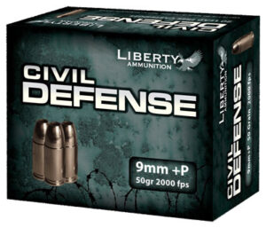LIBERTY CIVIL DEFENSE - 9MM LUGER 50GR HP 20RD 50BX/CS
