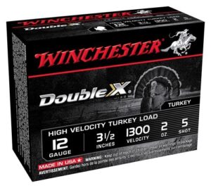 WINCHESTER DOUBLE-X 12GA 3.5" - 2OZ #5 10RD 10BX/CS