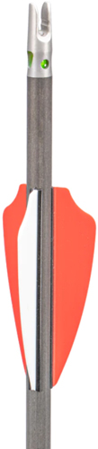 AXE CROSSBOW MICRO BOLT .166" - W/RED LIGHTED NOCK 18" 3PK