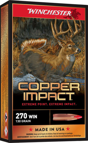 WINCHESTER COPPER IMPACT 270 - WIN XP 130GR 20RD 10BX/CS - Image 2