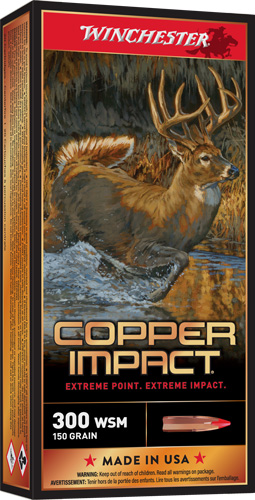 WINCHESTER COPPER IMPACT 300 - WSM 150GR 20RD 10BX/CS