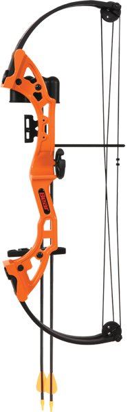 BEAR ARCHERY YOUTH COMPOUND - BOW BRAVE RH ORANGE AGE 8+