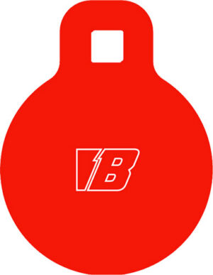 BASH TARGET AR500 GONG TARGET - ROUND 3"-5/16" THICK