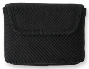 BULLDOG NYLON CELL PHONE HLSTR - MINI 380 AUTO AMBI BLK 5"X4X1"