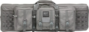 BULLDOG 37" SINGLE TACTICAL CS - 3 LARGE ACCESSORY POCKETS GREY