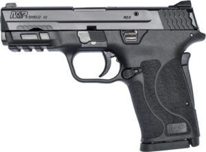 S&W SHIELD M2.0 M&P 9MM EZ - BLACKENED SS/BLK NO SAFETY