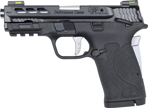 S&W SHIELD M2.0 M&P 380ACP EZ - PERFORMANCE SILVER PORTED BBL