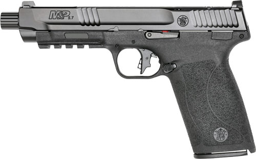 S&W M&P 5.7 NO THUMB SAFETY 5" - 2-22 RD MAGS OPTIC CUT BLACK
