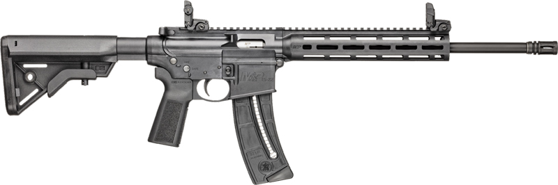 S&W M&P15-22 SPORT 22LR 16.5" - 25-SH B5 SYSTEM W/ SIGHTS BLK