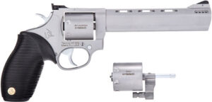 TAURUS 692 38/357/9MM 6.5" ADJ - 7-SHOT PORTED SS RIBBER