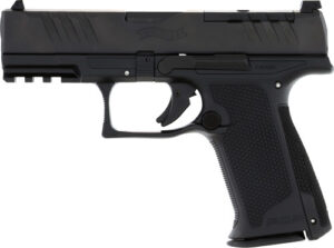 WALTHER PDP F OR 9MM 4" FS - 10-SHOT BLACK POLYOMER FRAME