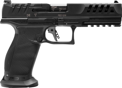WALTHER PDP MATCH 9MM 5" OR - 18-SHOT BLACK POLYOMER FRAME - Image 2