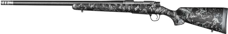 CHRISTENSEN RIDGELINE FFT - 22-250 S/S 20" CF BLACK W/GREY - Image 2
