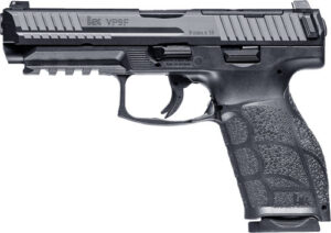 HK VP9A1 F OPTICS READY 9MM - 4.5" BBL 2-15RD MAGS BLACK
