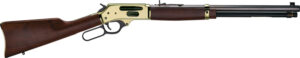 HENRY H9 BRASS SIDE GATE 30-30 - 20" BRASS WALNUT