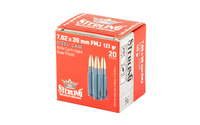 STERLING SC 762X39 123GR FMJ 20/1000 - Image 3