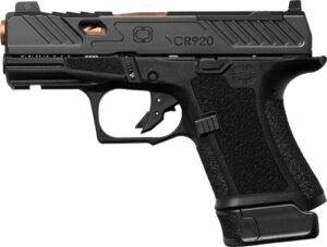 SHADOW SYSTEMS CR920 ELITE 9MM - OPTIC CUT FLUTED BRONZE BBL