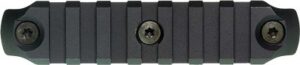 BCM RAIL SECTION--NYLON KEYMOD - 4" RAIL BLACK