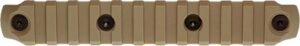 BCM RAIL SECTION--NYLON KEYMOD - 5.5" RAIL FDE