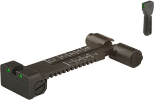 MEPROLIGHT AK47 AKM PATTERN W/ - 1000M REAR SET GREEN TRITIUM