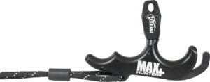 T.R.U. BALL RELEASE MAXHUNTER+ - HAND HELD 3-FINGER THUMB BLACK