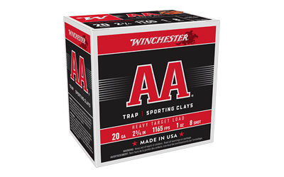 WIN AA HVY TRGT 20GA 2.75" #8 25/250