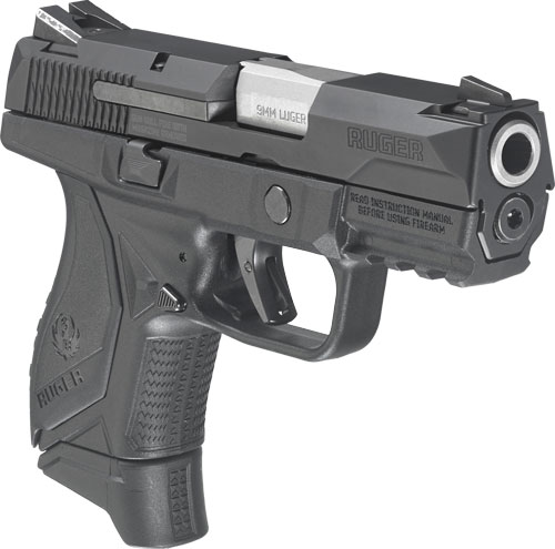 RUGER AMERICAN COMPACT 9MM - FS 17-SHOT BLACK MATTE SYN - Image 2