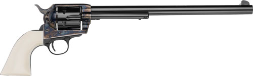 E.M.F. BUNTLINE 45LC - 12" BLUE ULTRA IVORY GRIP