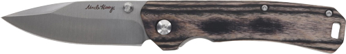 UNCLE HENRY KNIFE UH FOLDER - 3" PAKKA WOOD/SS PROMO Q3 25' - Image 2