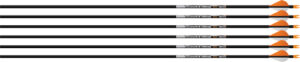 EASTON AXIS 5MM SPT 400 W/HO - 6-PACK W/ 2" BLAZER VANES