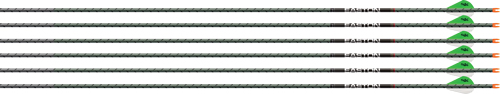 EASTON ARROW 5MM FMJ MAX 400 - 2" BLAZER HIT INSERT 6PK
