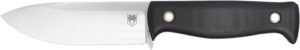 COBRATEC BACK COUNTRY 4.5" - BLACK W/KYDEX SHEATH 8.1OZ