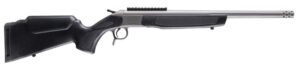 CVA SCOUT TD V3 243 WIN 20" - STAINLESS/BLACK SYNTHETIC