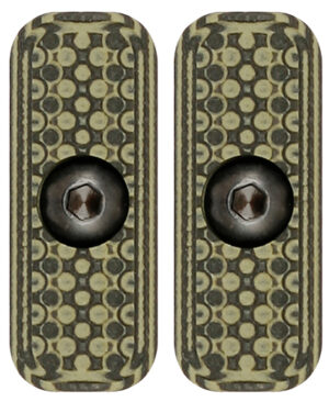 MI LEVER STOCK G10 M-LOK PANEL - OD GREEN/BLACK 2-PACK