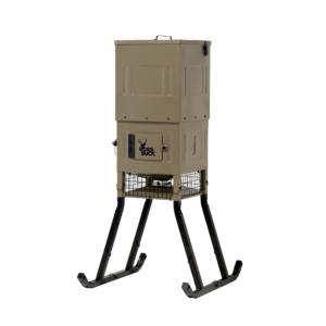 Boss Buck Fill Sled Feeder with Diverter Plate and Solar Panel 300lb Motor Freight Only