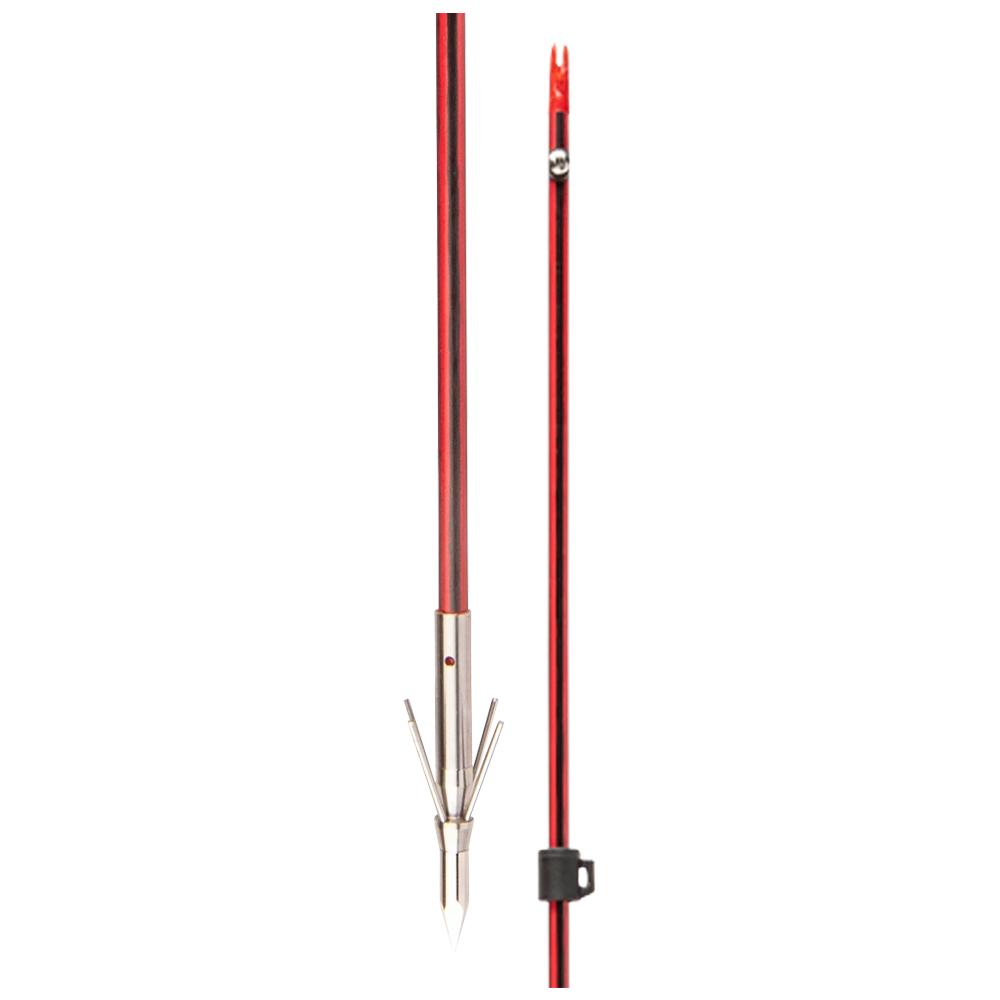 Cajun Bowfishing Wasp Arrow with 4 Barb Stinger