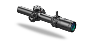 Swampfox Arrowhead LPVO Series Rifle Scope 1-8x24 30mm SFP IR Red MIL Black