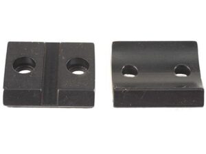 Leupold 2-Piece QRW Detachable Weaver Style Base - Remington 541 Browning T-Bolt Knight Savage BMAG Gloss Black