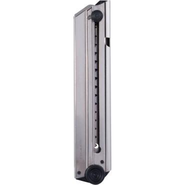 Mec-Gar Handgun Magazine Luger P08 9mm Luger HT Nickel 8/rd Standard