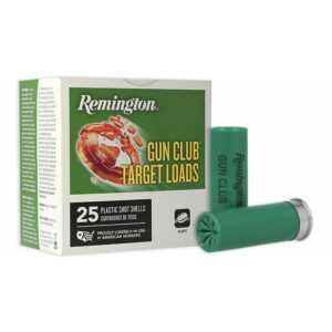 Remington Gun Club Target Load 12 ga 2 3/4" 2 3/4 dr 1 1/8 oz #9 1145 fps 25/ct