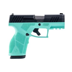 Taurus GX2 Handgun 9mm Luger 10rd Magazines (2) 3.38" Barrel Cyan Frame/Black Slide