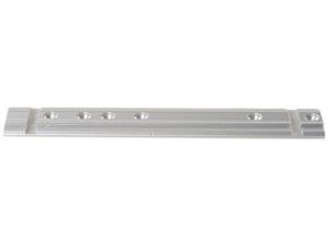 Weaver 1-Piece .22 Tip-Off Adapter Scope Base for Ruger -Silver - #TO-9S Fits Detachable Top Mount Scope Rings or Tip-Off Scope Rings