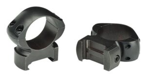 Weaver Grand Slam Steel Top Mount Scope Rings 1" Medium Black